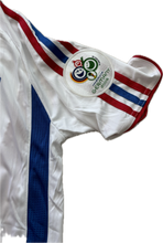 Load image into Gallery viewer, 2006 Adidas France World Cup Zinedine Zidane MENS Jersey Shirt Away Kit Vintage Retro Embroidered Gold
