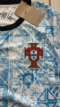 Load image into Gallery viewer, Cristiano Ronaldo Euro Portugal Nike Short Sleeve MENS White Graffiti Jersey UEFA Champions League