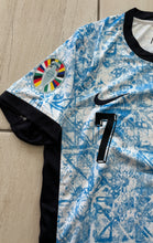 Load image into Gallery viewer, Cristiano Ronaldo Euro Portugal Nike Short Sleeve MENS White Graffiti Jersey UEFA Champions League