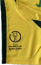 Load image into Gallery viewer, Kaka 8 Brazil Nike National Football Team Yellow 2002 World Cup Soccer Jersey Football Korea Japan