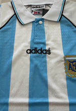 Load image into Gallery viewer, Adidas Argentina AFA 1996 1997 Soccer Jersey Vintage Retro Football