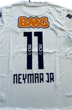 Load image into Gallery viewer, Neymar Jr santos back of jersey showing number 11 with bmg logo