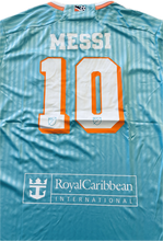 Load image into Gallery viewer, Lionel Messi 10 Inter Miami CF 2024 Adidas Third Aqua Miami Vice MLS League Football Soccer Jersey Primary MENS