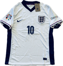 Load image into Gallery viewer, Jude Bellingham England Home Jersey Nike with UEFA Foundation Patch MENS