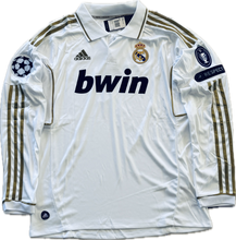 Load image into Gallery viewer, Cristiano Ronaldo #7 Real Madrid Adidas 2011-12 Home Jersey - Long Sleeve "Gold Edition" UCL Kit MEN