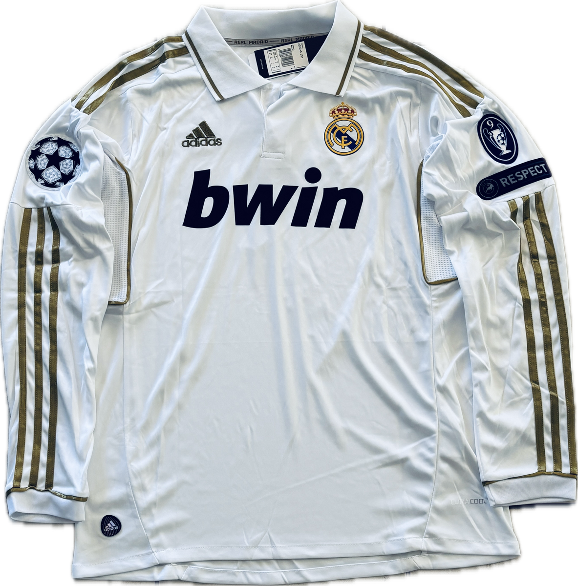 ウェア Real Madrid 2011 #7 Ronaldo UCL shirt REAL MADRID 2011-2012 UEFA CHAMPIONS LEAGUE RONALDO 7 HOME
