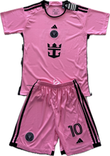Load image into Gallery viewer, Lionel Messi 10 Inter Miami CF Adidas 2024 MLS League Football Soccer Jersey Primary Kids YOUTH