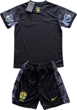 Load image into Gallery viewer, RAZIL REDEEMER AWAY Black Rare Christ the Redeemer 5 Star back of jersey view with shorts