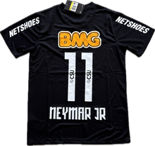 Load image into Gallery viewer, Neymar Jr 11 Nike Santos FC Soccer Jersey Classic Black Away Football Shirt MENS Netshoes & BMG