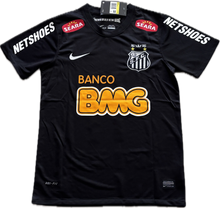 Load image into Gallery viewer, Neymar Jr 11 Nike Santos FC Soccer Jersey Classic Black Away Football Shirt MENS Netshoes & BMG