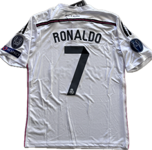 Load image into Gallery viewer, Cristiano Ronaldo 2014 2015 Real Madrid Adidas la decima 10 Champions League jersey