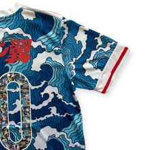 Load image into Gallery viewer, Japan National Team "Great Wave" Special Edition Jersey - Short Sleeve Hokusai "Kanagawa" Kit