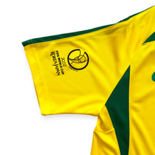 Load image into Gallery viewer, Kaka 8 Brazil Nike National Football Team Yellow 2002 World Cup Soccer Jersey Football Korea Japan