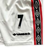Load image into Gallery viewer, Kids David Beckham 7 Manchester United 1998-99 Retro Home Jersey & Shorts Set Umbro