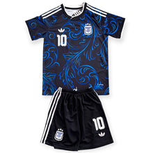 Load image into Gallery viewer, Kids Lionel Messi 10 Argentina 2026 World Cup Away Jersey & Shorts Set Adidas