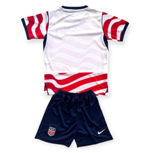 Load image into Gallery viewer, Kids USA USMNT World Cup Home "Stripes" Jersey & Shorts Set Nike