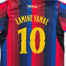 Load image into Gallery viewer, Lamine Yamal #10 FC Barcelona 2026-2027 Home Kids Jersey & Shorts Set