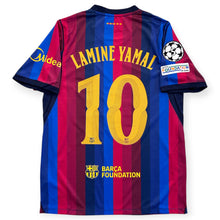 Load image into Gallery viewer, Lamine Yamal #10 FC Barcelona 2026-2027 Home Men's Jersey - Champions Patches