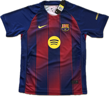 Load image into Gallery viewer, "Lamine Yamal #10 FC Barcelona Youth Jersey and Shorts Set - Complete Kit"
