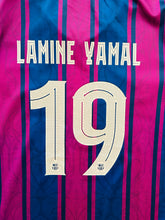 Load image into Gallery viewer, Lamine Yamal #19 FC Barcelona 2025-26 125th Anniversary Home Kids Kit - Nike Jersey & Shorts Set