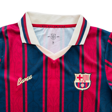 Load image into Gallery viewer, Lamine Yamal #19 FC Barcelona 2025-26 125th Anniversary Home Kids Kit - Nike Jersey & Shorts Set