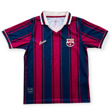 Load image into Gallery viewer, Lamine Yamal #19 FC Barcelona 2025-26 125th Anniversary Home Kids Kit - Nike Jersey & Shorts Set