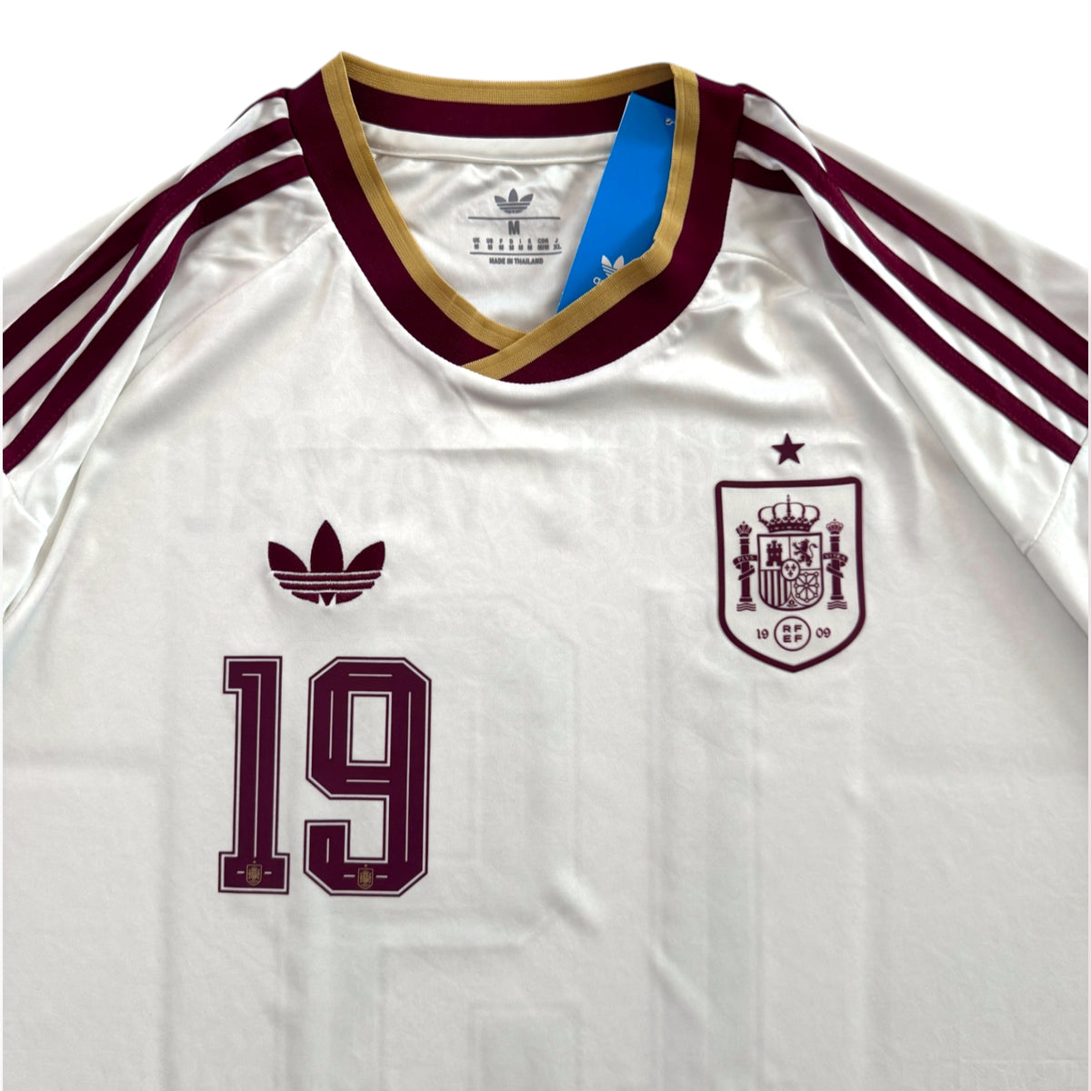 Lamine Yamal 19 Spain 2026 World Cup Adidas Home Soccer Jersey