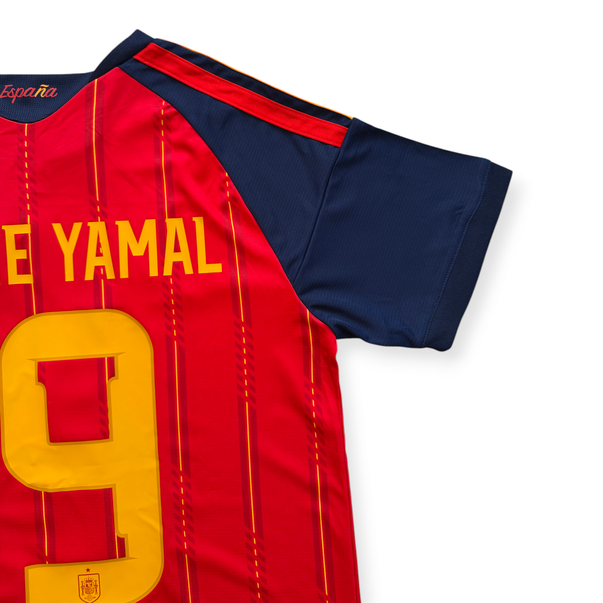Lamine Yamal #19 Spain Adidas 2026 World Cup Home Jersey - Men's