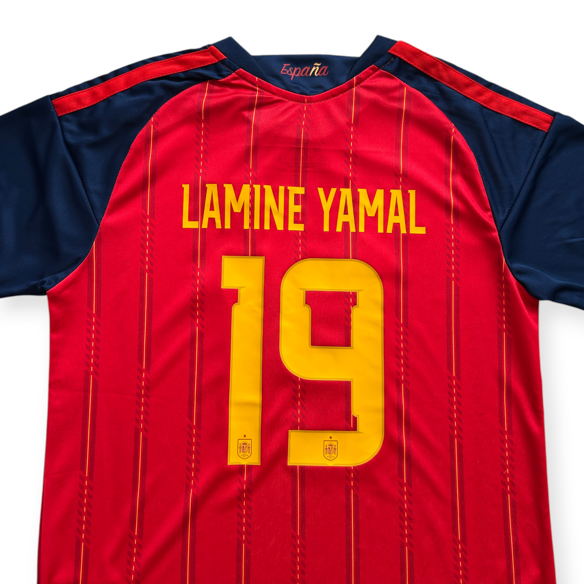 Lamine Yamal #19 Spain Adidas 2026 World Cup Home Jersey - Youth