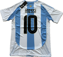 Load image into Gallery viewer, Argentina Lionel Messi 10 Adidas FIFA 3 Star World Cup Star 2024 Copa Gold Edition Jersey MENS