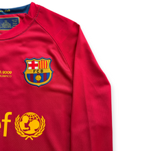 Load image into Gallery viewer, Lionel Messi #10 FC Barcelona 2008-2009 Home Long Sleeve Men's Jersey - Rome Final Edition