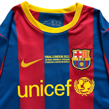 Load image into Gallery viewer, Lionel Messi #10 FC Barcelona 2010-2011 Home Men's Jersey - London Final Wembley Edition