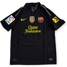 Load image into Gallery viewer, Lionel Messi #10 FC Barcelona 2011-2012 Away Men's Jersey - Black Retro Kit Champions