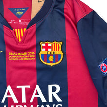 Load image into Gallery viewer, Lionel Messi #10 FC Barcelona 2015 Champions League Final Berlin Home Jersey