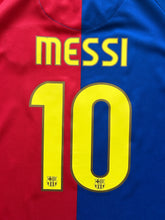Load image into Gallery viewer, Lionel Messi #10 FC Barcelona Retro Kids Kit - Nike 2009 Champions League Final Roma Edition - Jersey & Shorts Set