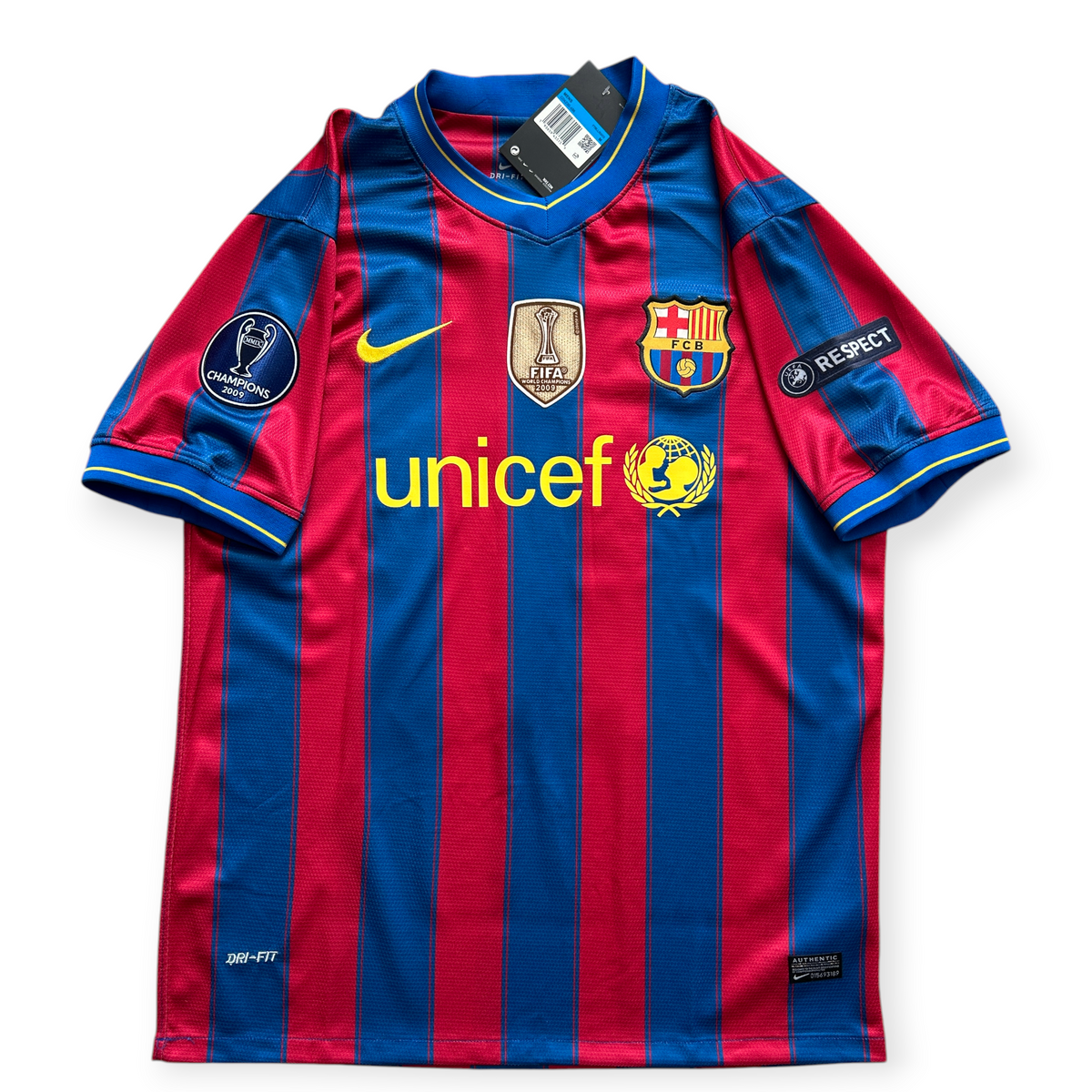 Messi 10 FC Barcelona Nike 2010 UCL Finals Home Champions League