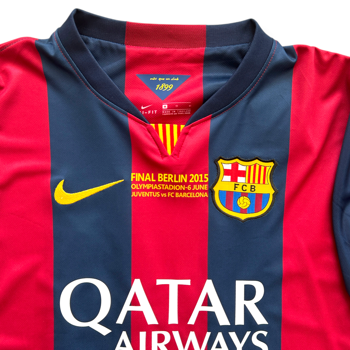 Lionel Messi #10 FC Barcelona Nike 2015 Final Berlin Champions