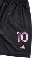 Load image into Gallery viewer, Messi #10 Inter Miami Adidas "La Noche" Kids Youth Kit (Jersey + Shorts) 2025-26 embroidery short