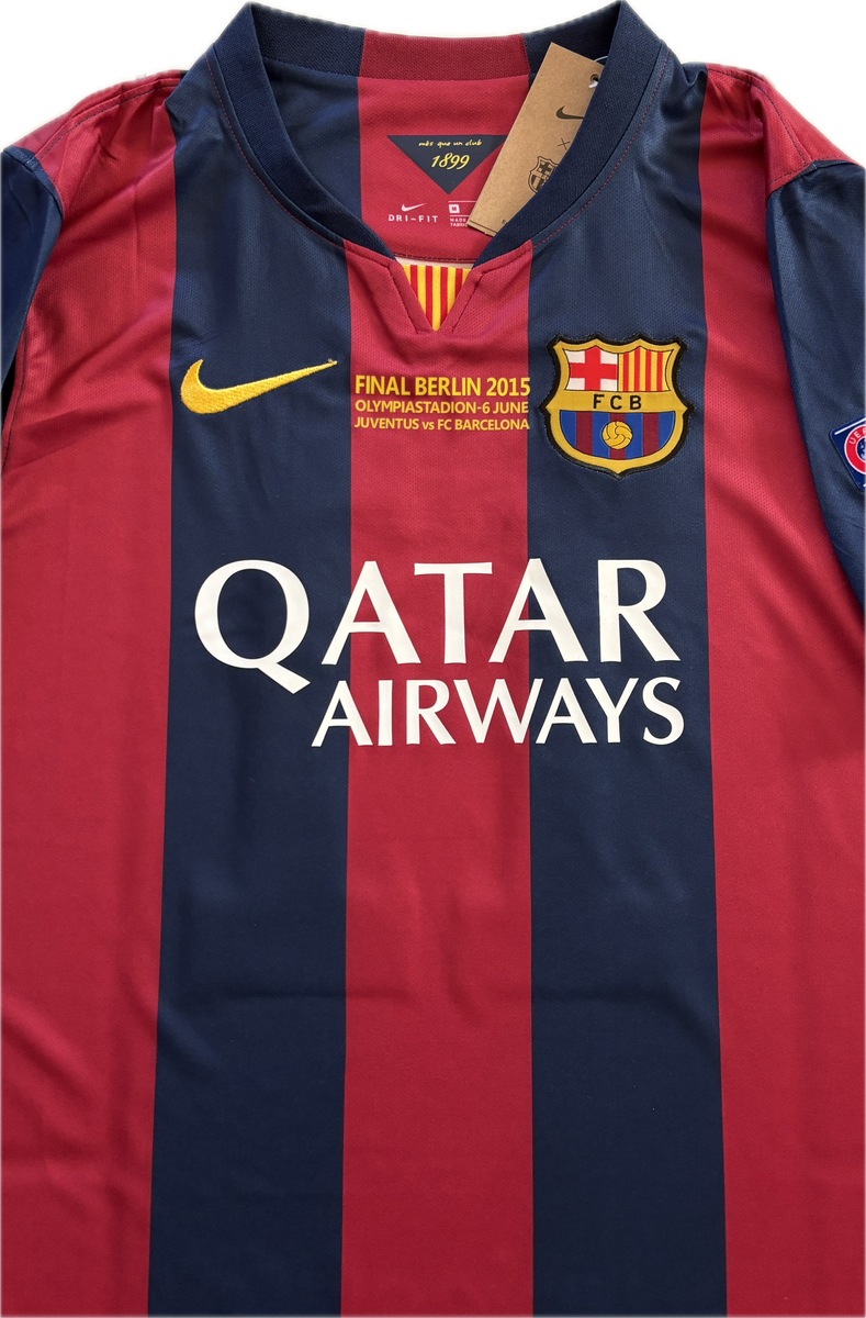 FC Barcelona Neymar Jr 11 バルセロナレプリカシャツ Neymar JR 11 FC Barcelona Nike 2015-16 Final Berlin Champions