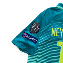 Load image into Gallery viewer, Neymar Jr #11 FC Barcelona Retro Third Jersey - 2016-17 Champions League Edition - Nike "Teal Glow" Kit - Men