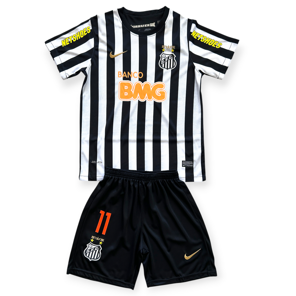 Santos FC ネイマール Jr 2012 ユニフォーム Neymar Jr. #11 Santos FC 2012/13 Home Jersey - 