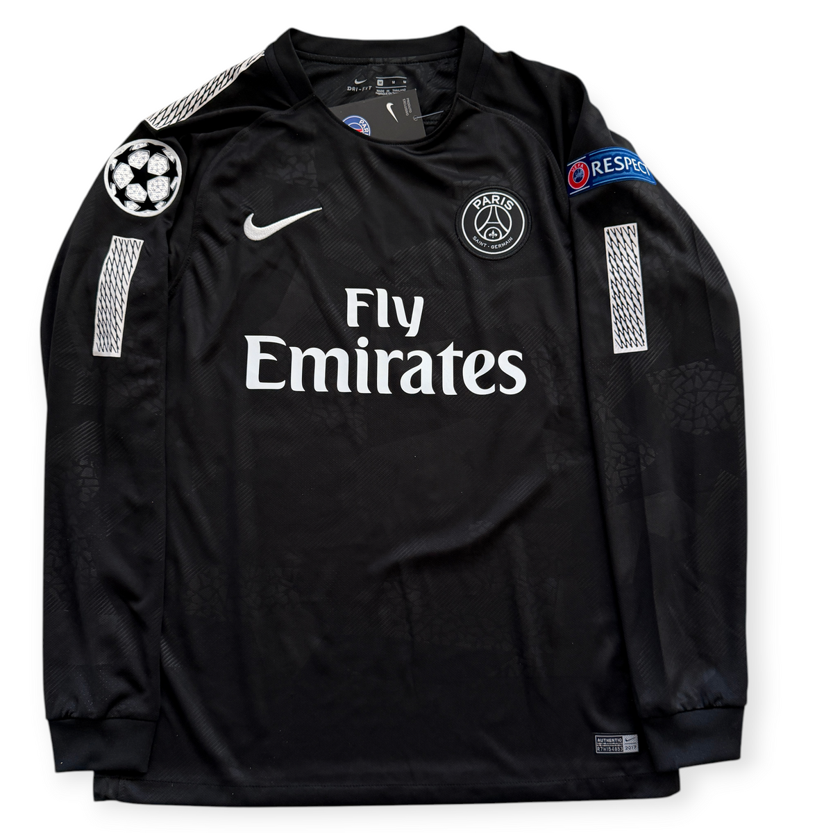 Neymar Jr #10 PSG 2018-19 Nike Champions League Third Jersey