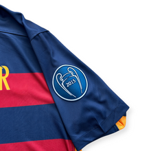 Load image into Gallery viewer, Neymar Jr 11 FC Barcelona 2015 Nike Final Champions League Football Soccer Jersey MENS
