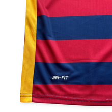 Load image into Gallery viewer, Neymar Jr #11 FC Barcelona Retro Kids Kit - 2015-16 "Horizontal Stripes" Edition - Jersey & Shorts Set
