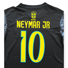Load image into Gallery viewer, Nike BRAZIL REDEEMER AWAY Black Rare Christ the Redeemer 5 Star MENS Black & Grey Rio Landmark Shirt