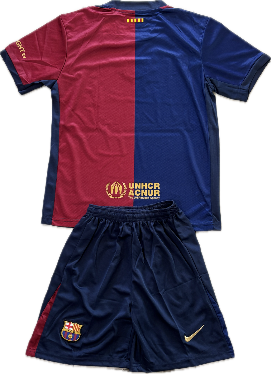 Nike x Travis Scott Cactus Jack Barcelona Kids Youth Kit Blue Home (Je –  Football Patch King