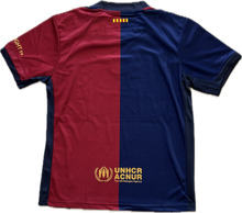 Load image into Gallery viewer, Nike x Travis Scott Cactus Jack Barcelona Kids Youth Kit Blue Home (Jersey + Shorts) back jersey