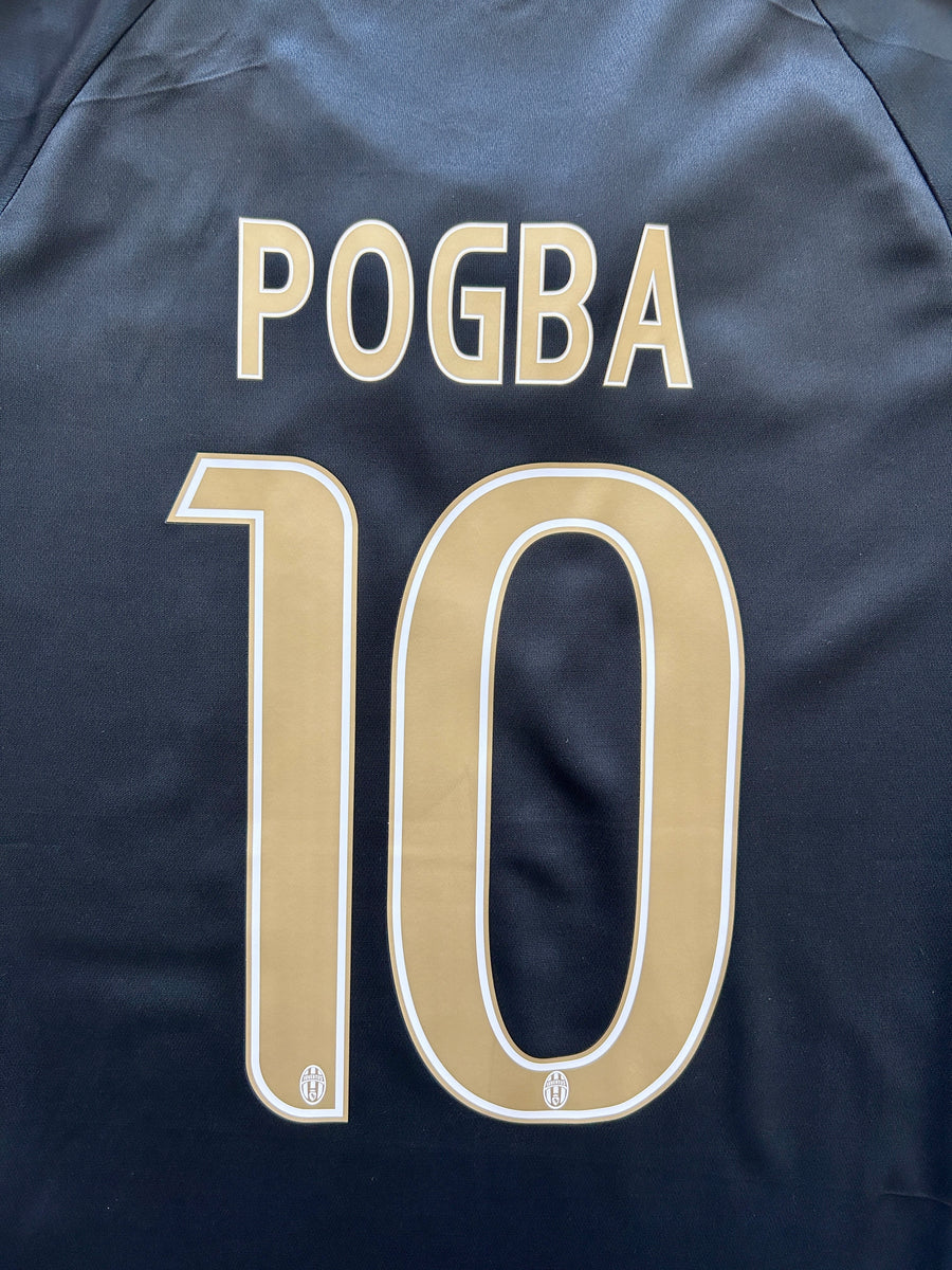 ユベントス POGBA #10 Paul Pogba #10 Juventus Retro Away Jersey - 2015-16 
