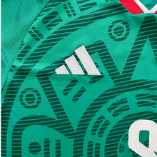 Load image into Gallery viewer, RAÚL #9 Mexico 2026 Adidas Aztec Sun Stone Green Jersey World Cup