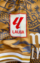 Load image into Gallery viewer, Real Madrid "Dragon" Men's Soccer Kit (Jersey + Shorts Set) - Gold dragon la liga